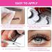 Reusable Self Adhesive False Eyelashes - Natural Look (5 Pairs) - Buy Online on GoSupps.com