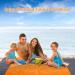 AOCKTOBAR Beach Blanket Waterproof Sandproof  96''108'' Picnic Beach Blankets Oversized for 4-7 Adults  Lightweight & Durable Beach Mat Quick Drying for Beach Travel  Camping  Hiking Orange(200*210) - Buy Online on GoSupps.com