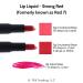 TKB Lip Liquid Color - Strong Red 1 Fl Oz | DIY Lip Gloss Pigment for TKB Gloss Base | Moisturizing Lipstick Colorant | Made in USA - Buy Online on GoSupps.com
