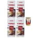 Kimbo Macinato fresco caffe' italiano Caff Macinato Italian Caf moulu convient pour cafeti re Moka Lot de 4x 250 gr + Italian Gourmet polpa 400g