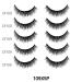 Laflare 3D Cashmere False Eyelashes Multipack - Ultra Soft and Luxurious 5 Pairs Value Pack (109X5P) - Cruelty-Free and Reusable Glam Fake Eyelashes - Buy Online on GoSupps.com