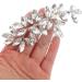 FOMIYES Bridal Hair Comb Clips Wedding Rhinestone Hair Clips Sparkly Hair Piece Elegant Gem Hair Accessories for Women Girls - Buy Online on GoSupps.com