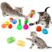 32 PCS Cat Toys Set - Interactive Variety Kitten Toys with Catnip, Feather Teaser, Crinkle Balls, and More - Buy Online on GoSupps.com