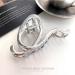 Punk Style Metal Silver Hair Claw Barrette - Irregular Hair Clip for Women, Hair Accessory 1Pcs - Buy Online on GoSupps.com