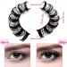 10 Pairs 3D Artificial Eyelashes - Russian Style Natural Curly Cat Eye Lashes (D-Curl Wispy Volume) - S011 - Buy Online on GoSupps.com