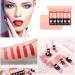 6 Colors Matte Velvet Lip Tint Set - Long-Lasting & Waterproof Korean Lip & Cheek Stain Collection - Buy Online on GoSupps.com