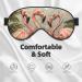 Buy Four Flamingos Sleep Mask | Adjustable Breathable & Fashionable Eye Mask for Ultimate Comfort International Shipping Available - Buy Online on GoSupps.com