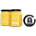 BeeHype - Ginger Boost - Ginger and Turmeric Infussed Raw Honey with NO Preservatives and NO Refined Sugars Vegetarian Nut and Dairy Free 6 x 230g Ginger Boost Pack of 6 - Buy Online on GoSupps.com