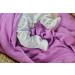 MuslinZ 6pk Baby Muslin Square Burp Cloth Star Mix 100% Cotton 70x70cm - Violet - Buy Online on GoSupps.com