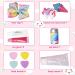 9Pcs Glitter Icecream Shape Lip Gloss Set in Cute Suitcase | Non Toxic & Kids Friendly | Ages 5 - Buy Online on GoSupps.com
