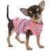 LOPHIPETS 100% Cotton Rib Dog Shirt Vest for Small Dogs Teacup Chihuahua Yorkie Puppy Clothes Tank Tee-Pink/XXS XX-Small for 0.5-1.2 lbs Pink