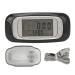 Stay up to date with our pedometer stepping meter-portable calorie time recording 7-day memory LED light-perfect for hiking and walking