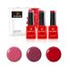 Bluesky Gel Nail Polish Set Reds Pillar Box Red D160 Tropix 80505 Decadence 80525 3 x 5 ml (Requires Curing Under UV or LED Lamp) Reds 5 ml (Pack of 3)