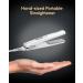 Wavytalk Mini Ceramic Hair Straightener for Short Hair - Compact & Stylish White - Perfect for Travel - Buy Online on GoSupps.com