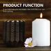 Buy HOMSFOU 50pcs Leak Proof Wax Melt Liners for Candle Warmers - Black Electric Wax Warmer Inserts for Scented Wax - Buy Online on GoSupps.com