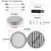 Strogem Reusable Cotton Swabs with Mirror for Makeup & Cleaning | Portable Silicone Q-Tips - Eco-Friendly & Washable (Gray - Buy Online on GoSupps.com