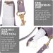 Oatipho Leather PU Lotion Bottle - 12.5x3.8cm Empty Cosmetic Spray Container for Travel & Makeup | Violet Color - Buy Online on GoSupps.com