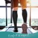 COOLOVER Compression Socks: 3 Pairs for Women and Men - Running, Athletic, Nursing, Travel - Black, Large-X-Large - Buy Online on GoSupps.com