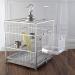 Suremita Hanging Bird Bath Cube - Small Bird Bathtub Shower Box Bowl for Cage - Buy Online on GoSupps.com