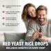 Red Rice Yeast with CoQ10 Drops Natural Heart & Healthy Cholesterol Support Supplement Added CoQ10 1200mg Red Yeast Rice for Cholesterol for Energy Circulation & Cardiovascular Wellness 2 FL OZ - Buy Online on GoSupps.com
