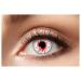 Eyecatcher 84080341-796 - Colored contact lenses 1 pair for 12 months white carnival Mardi Gras Halloween Bloodshot 3