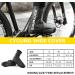 ROCKBROS Cycling Shoe Covers - Windproof & Water-Resistant Thermal Warm Overshoes | Medium Size for Men and Women - Buy Online on GoSupps.com