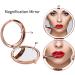 GAOLZIUY Compact Mirror Gifts for Mom from Daughter  Rose Gold Mom Compact Mirror for Mother  Birthday Gifts for Moms Women from Daughter for Mom Birthday  Mothers Day Wedding Anniversary Flower-mom-1 - Buy Online on GoSupps.com