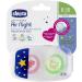 Buy CHICCO Made in Italy Pacifier 6+ Light LUMI for Girls - Soft Silicone BPA Free 6-16 Months Pack of 4 with Sterilized Transport Boxes - International Shipping Available - Buy Online on GoSupps.com