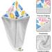 Seashells Hair Towel 2 Pack - Super Absorbent Quick Dry Hair Turbans for Women & Girls - Buy Online on GoSupps.com