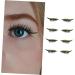 POPETPOP Glitter Eyeliner 8 Pairs False Eyelash Stickers Eyeliner Pencil Fruit Shaped Shower Sponge Creative Eyelash Decals - Buy Online on GoSupps.com