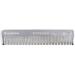 Fendrihan Small Metal Fine Tooth Barber Comb - Pocket-Sized and Sturdy - Buy Online on GoSupps.com