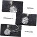 COHEALI 1pc Sun Petal Pendant Dainty Jewelry Charm Stoppers for Bracelets Sunflower Shaped Pendants Metal - Buy Online on GoSupps.com