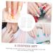 minkissy 2 Pairs protection Accessories hand cover light anti-black manicure gloves UV fingerless gloves for women gel manicure gloves gel gloves polyester nails gel 24x13cm - Buy Online on GoSupps.com