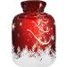 KCL Deci Hot Water Bottle with Cover - Red Christmas Tree 2L for Pain Relief & Heat Therapy Perfect Foot Warmer - Buy Online on GoSupps.com