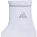 adidas Women's Cushioned Sport High Quarter Socks (3-Pair) - Medium - White/Clear Onix Grey - Buy Online on GoSupps.com