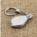 Portable Magnifying Glass 30mm All-Metal Silver Folding Mini-Key Pocket Pocket Magnifier - Buy Online on GoSupps.com