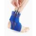 Neo-G Ankle Support | Adjustable Compression for Arthritis Relief & Joint Pain | Medical Grade Stabilized Support for Ankle Injuries & Sprains - Unisex Blue - Buy Online on GoSupps.com