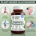 Natura Nutra Vegan Glucosamine Hydrochloride 750mg - Kosher, Shellfish Free, Plant Based Collagen Joint Support - 120 Capsules - Buy Online on GoSupps.com