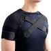 Double Shoulder Brace Sports Rotator Cuff Support Brace Belt Double Elastic Adjustable Bandage Cross Compression For Men And Women For Back Pain Relief L Exquisite