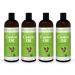 Castor Oil USDA Organic Cold-Pressed (16oz x 4 Pack) 100% Pure Hexane-Free Castor Oil - Conditioning & Healing, For Dry Skin, Hair Growth - For Skin, Hair Care, Eyelashes - Caster Oil By Sky Organics