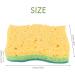wemee Non-Scratch Cellulose Household Kitchen Sponges Dishes Sponge 5 Packages Multi-Use Dish Scrubber Sponge for Household - Buy Online on GoSupps.com