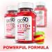 Go90 Keto Gummies - Vegan Formula with ACV, Vitamin B12 & Pomegranate Juice - 60 Gummies for Weight Loss - Shark Tank Approved - Buy Online on GoSupps.com