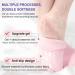 2 Pair Silicone Moisturising Socks Gel Socks for Repair Softening Reusable SPA Foot Care Socks Cracked Feet for Helps Repair Dry Cracked Skins and Softens Feet with 2 Lavender Foot Masks - Buy Online on GoSupps.com