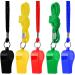 Ijigui Pfeif - 5 Sports Whistles with Lanyard | Loud & Clear Sound for School Sports Football Dog Training & PE - Buy Online on GoSupps.com