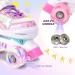 Runcinds Toddler Roller Skates | Size Adjustable with Light Up Wheels | A-Pink S | Ages 2-4 - Buy Online on GoSupps.com