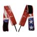 RockTape Wrist Wraps for Weight-Lifting & Exercise, Competition Grade, Designed by Jason Khalipha Red/White/Blue