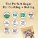 Organic Sugar in the Raw Granulated White Cane Sugar 24oz - Vegan, Gluten-Free & Non-GMO Sweetener for Hot & Cold Drinks, Coffee, Cooking & Baking - Buy Online on GoSupps.com