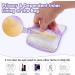 Simarro Tampon Storage Bag - 2 Piece Mini Period Pouch with Zipper for Women & Teens - Portable Pink & Purple Tampon Case - Buy Online on GoSupps.com