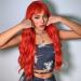 YEESHEDO Women's Long Wave Wig with Bangs - 28 Inches Natural Curly Wavy Synthetic Hair for Party, Cosplay, Halloween - Gold Red - Buy Online on GoSupps.com