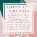 21st Birthday Gift Box Set | Heartfelt Card & Jewelry | Perfect International Gift - Buy Online on GoSupps.com